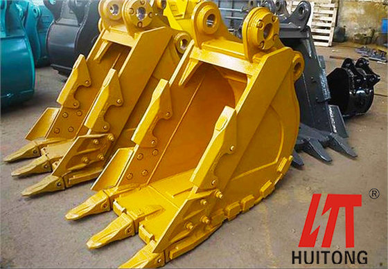 0.1cbm NM400 دلو تصريف الحفر 1.2-120t