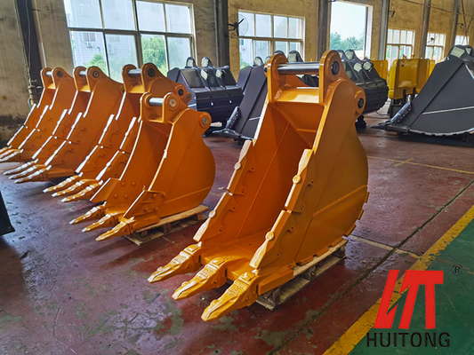 0.1cbm NM400 دلو تصريف الحفر 1.2-120t